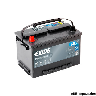 Exide Premium 68Ah L