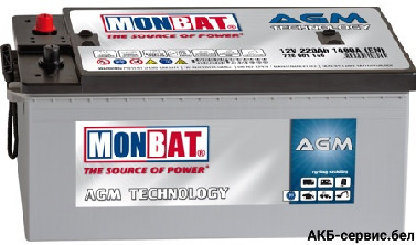 Monbat AGM Deep Cycle 220C