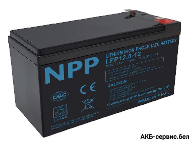 NPP LiFePO4 12.8 V, 12 Ah