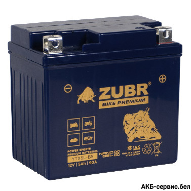 Zubr Bike Premium YTX5L-BS